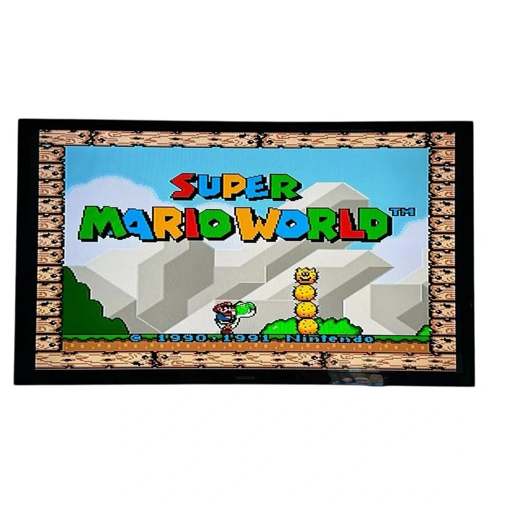 Super Mario World SNES 1991 Game Cartridge Only Authentic Tested Plays